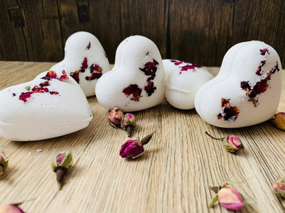 Organic Rose Petal Bath Bomb