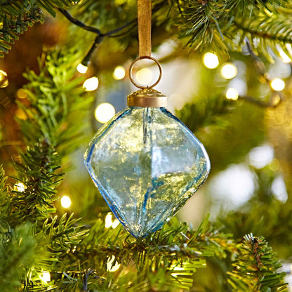 Recycled Glass Holiday Baubles