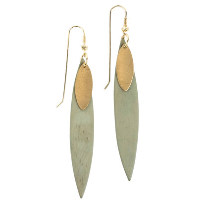 Slender Edge Earrings