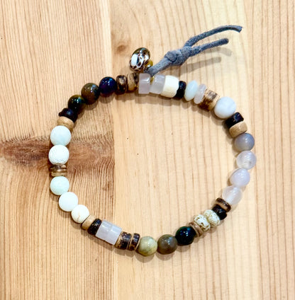 Desert Stone Bracelet Collection | Sunstone, Jasper, Quartz, Agate