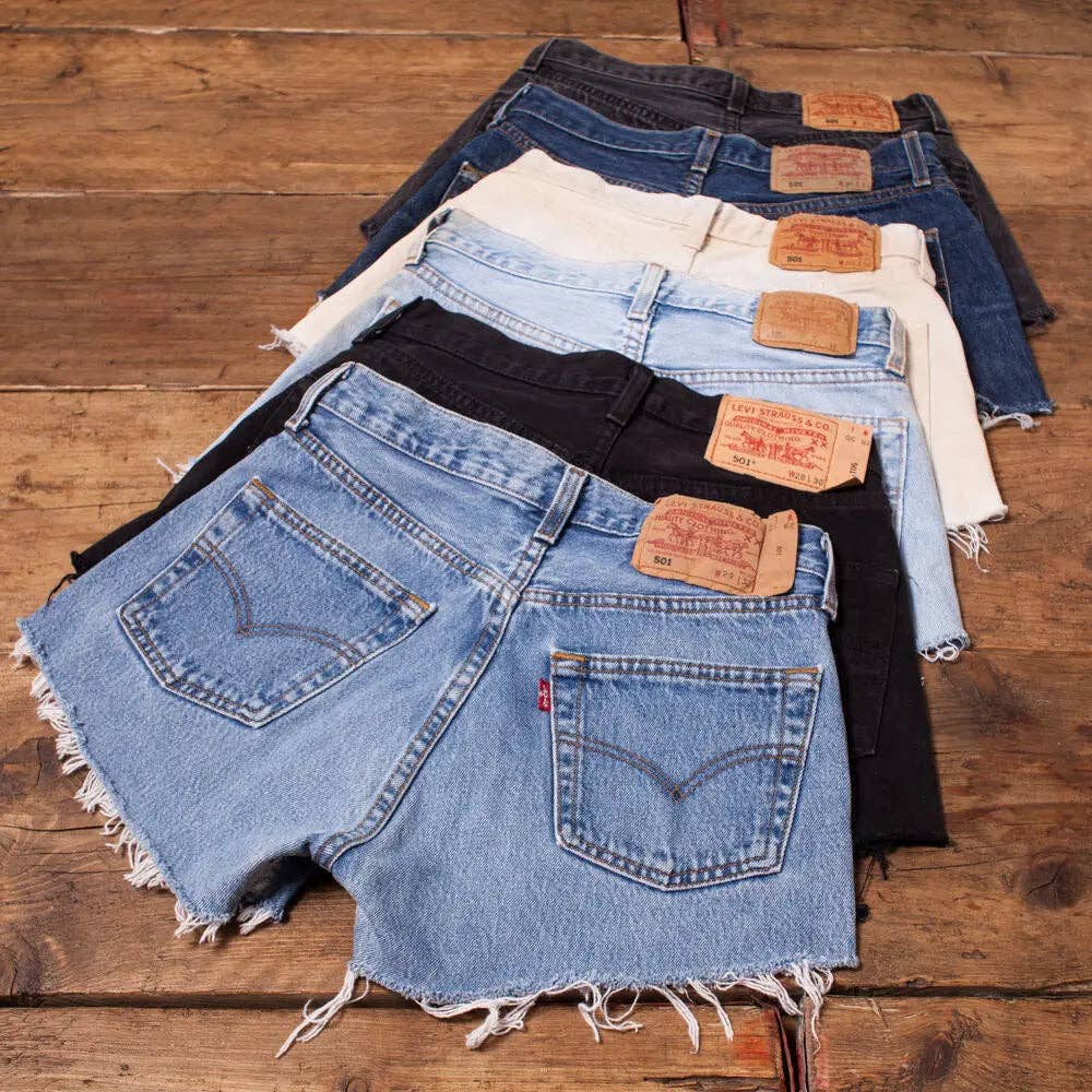 Authentic Vintage Cutoff Jean Shorts