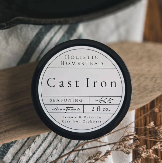 Cast Iron Seasoning & Care Balm