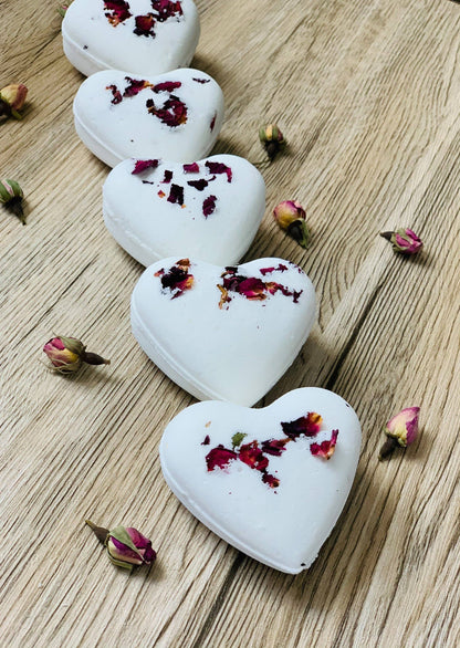 Organic Rose Petal Bath Bomb