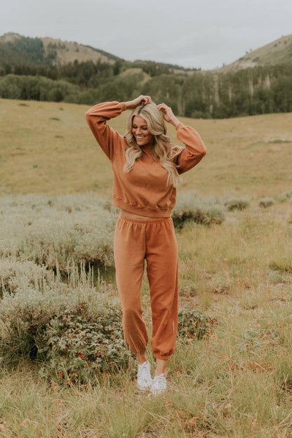 High Neck Crew Sweatshirt