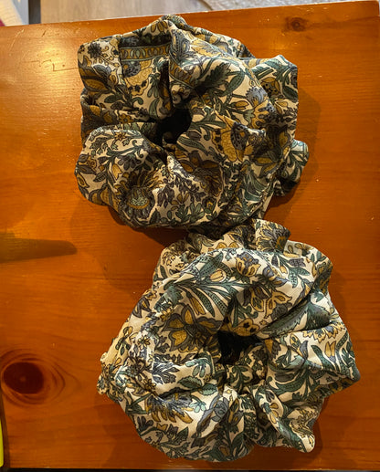 Oversized Silk Hair Scrunchies