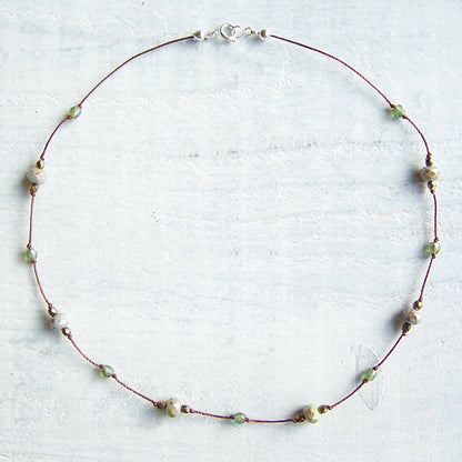 Lucia Beaded Choker