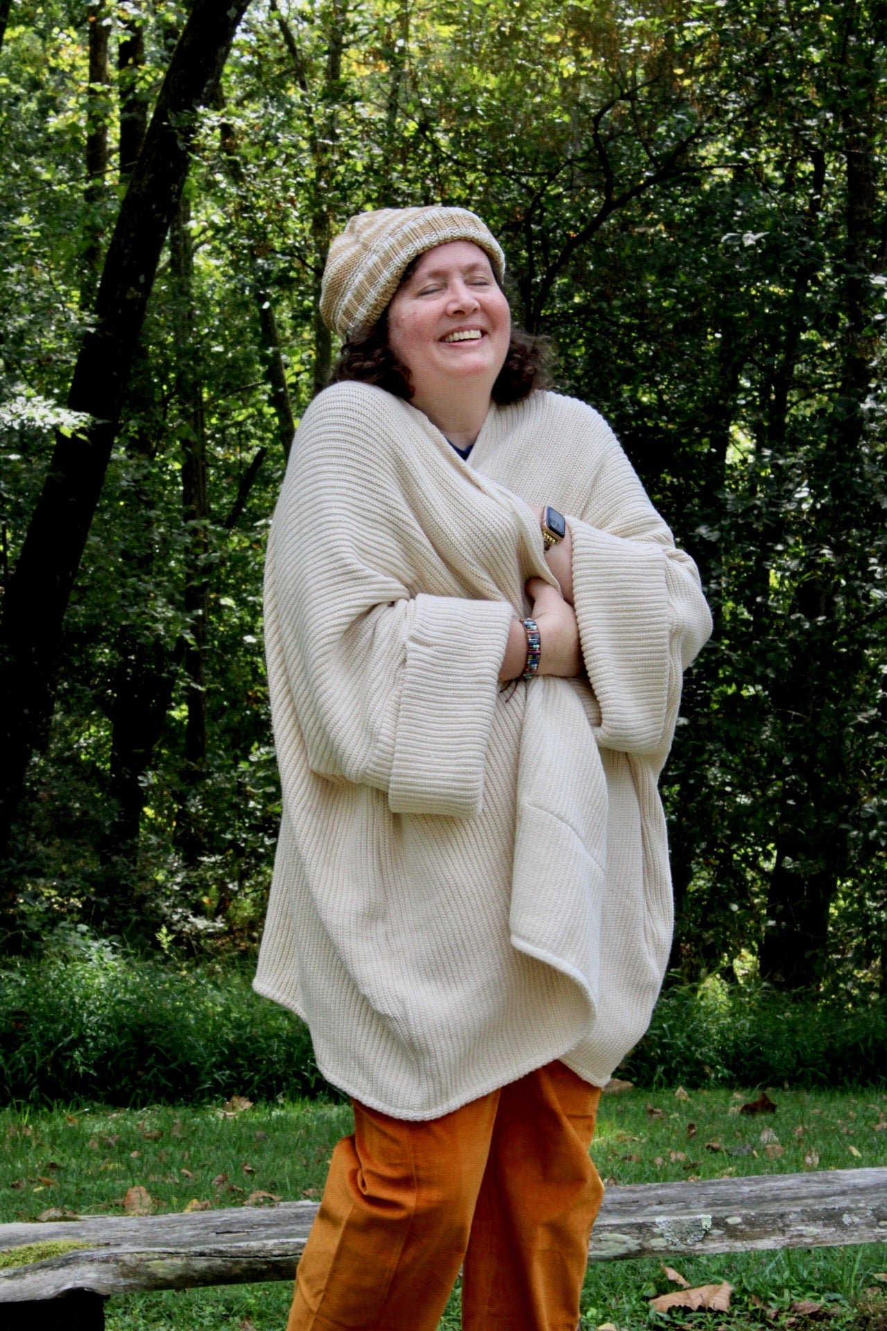 Organic Cotton Oversized Cardi