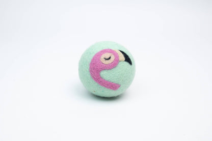 Avocado Cactus Flamingo Hedgehog Taco Eco Wool Dryer Balls