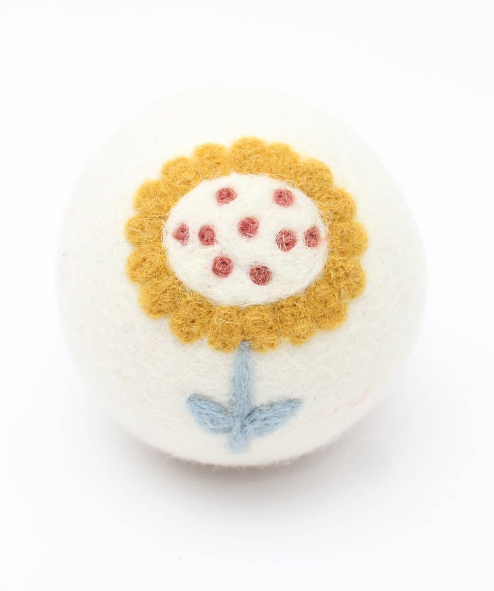 Flowers: Eco Wool Dryer Balls Fair Trade