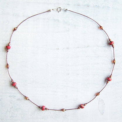 Lucia Beaded Choker