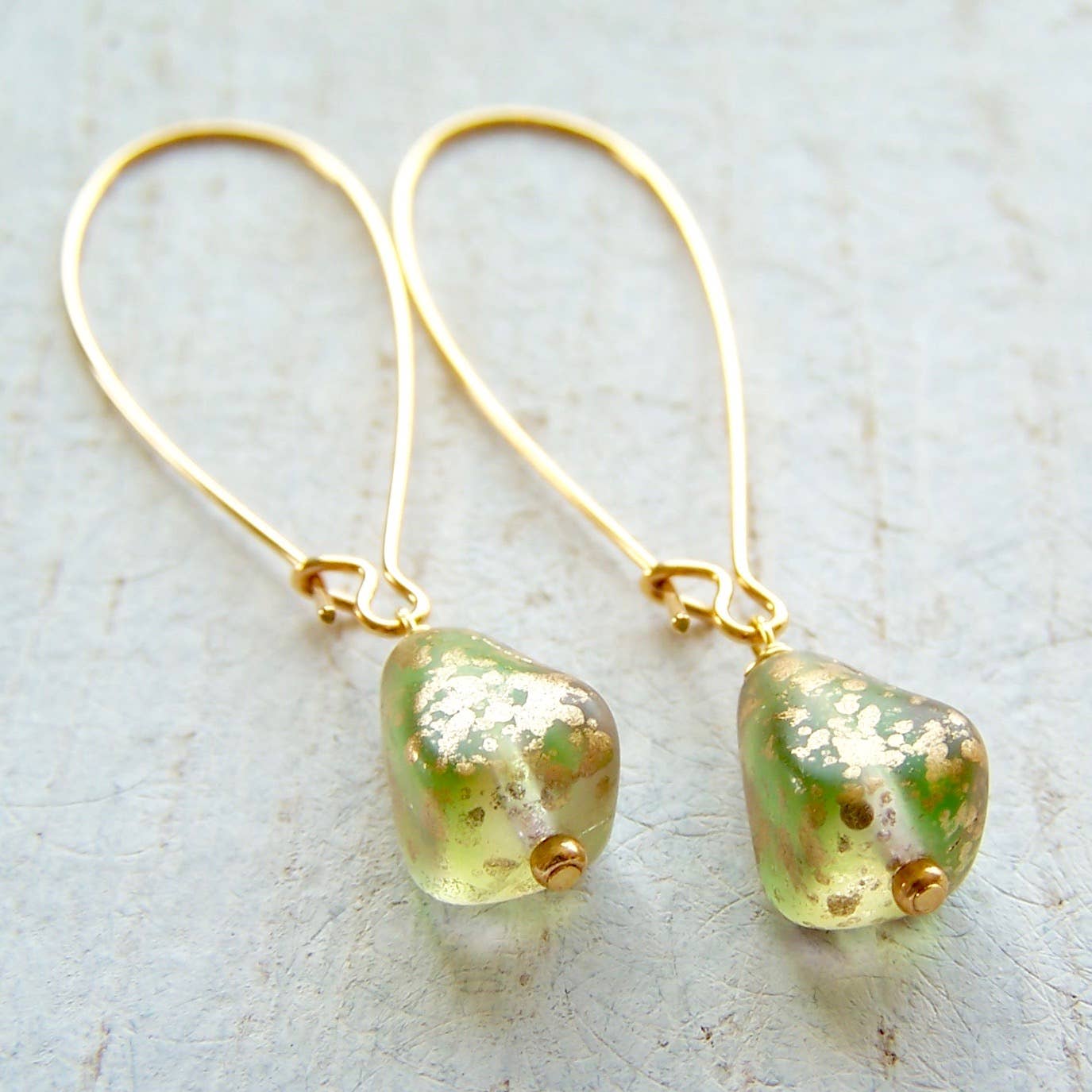 Vallejo Glass Drop Earrings