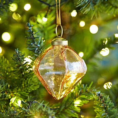 Recycled Glass Holiday Baubles