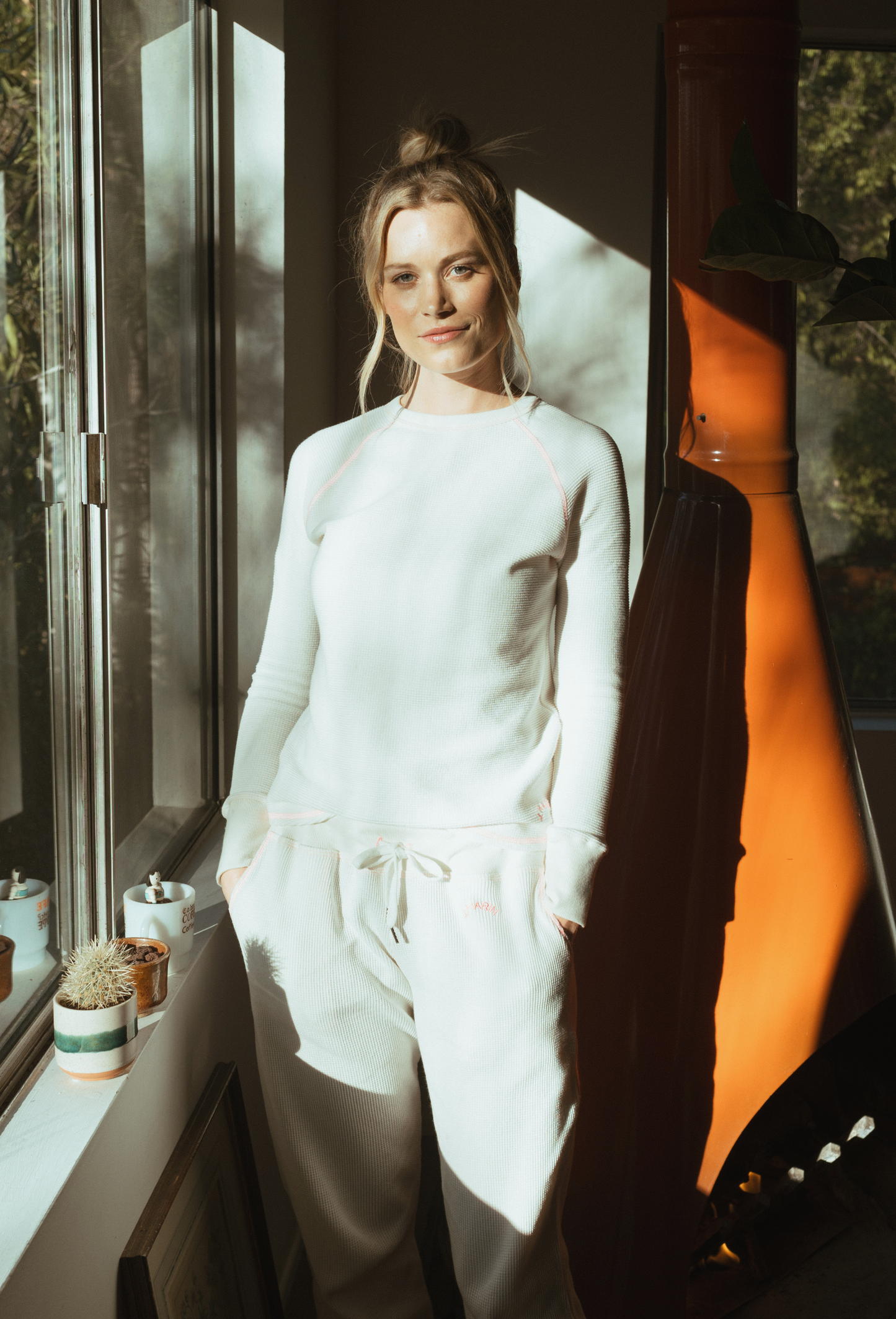 The Chalet Thermal Top - Seaglass Green