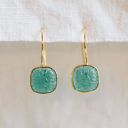 Aqua Blue Sancho Earrings