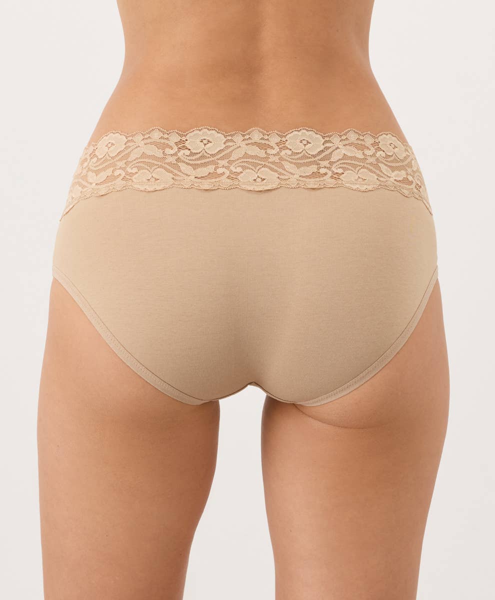 Women's Lace Waist Brief