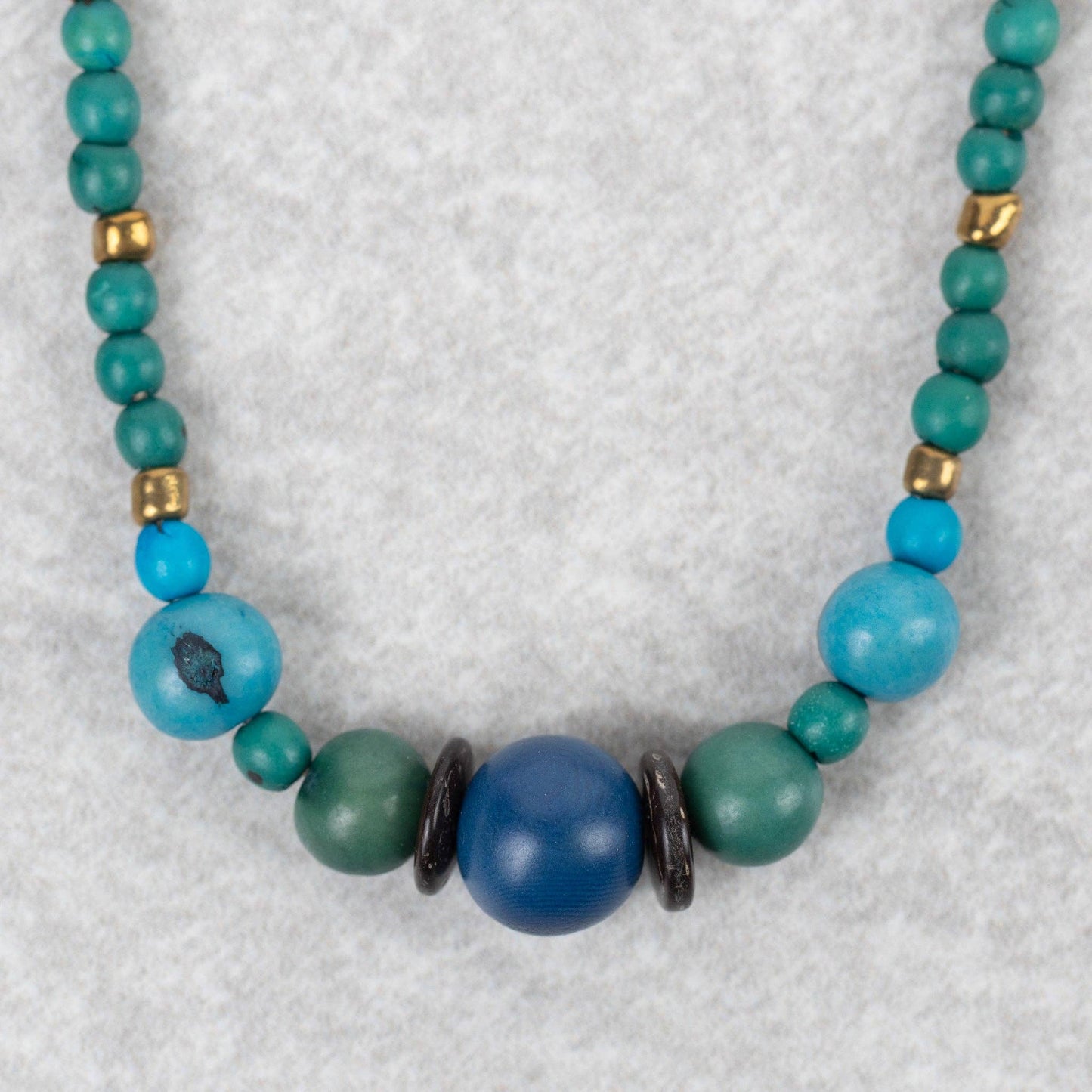 Beaded Tagua Necklace