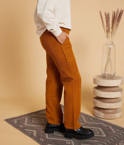 Organic Corduroy Straight Leg Pant