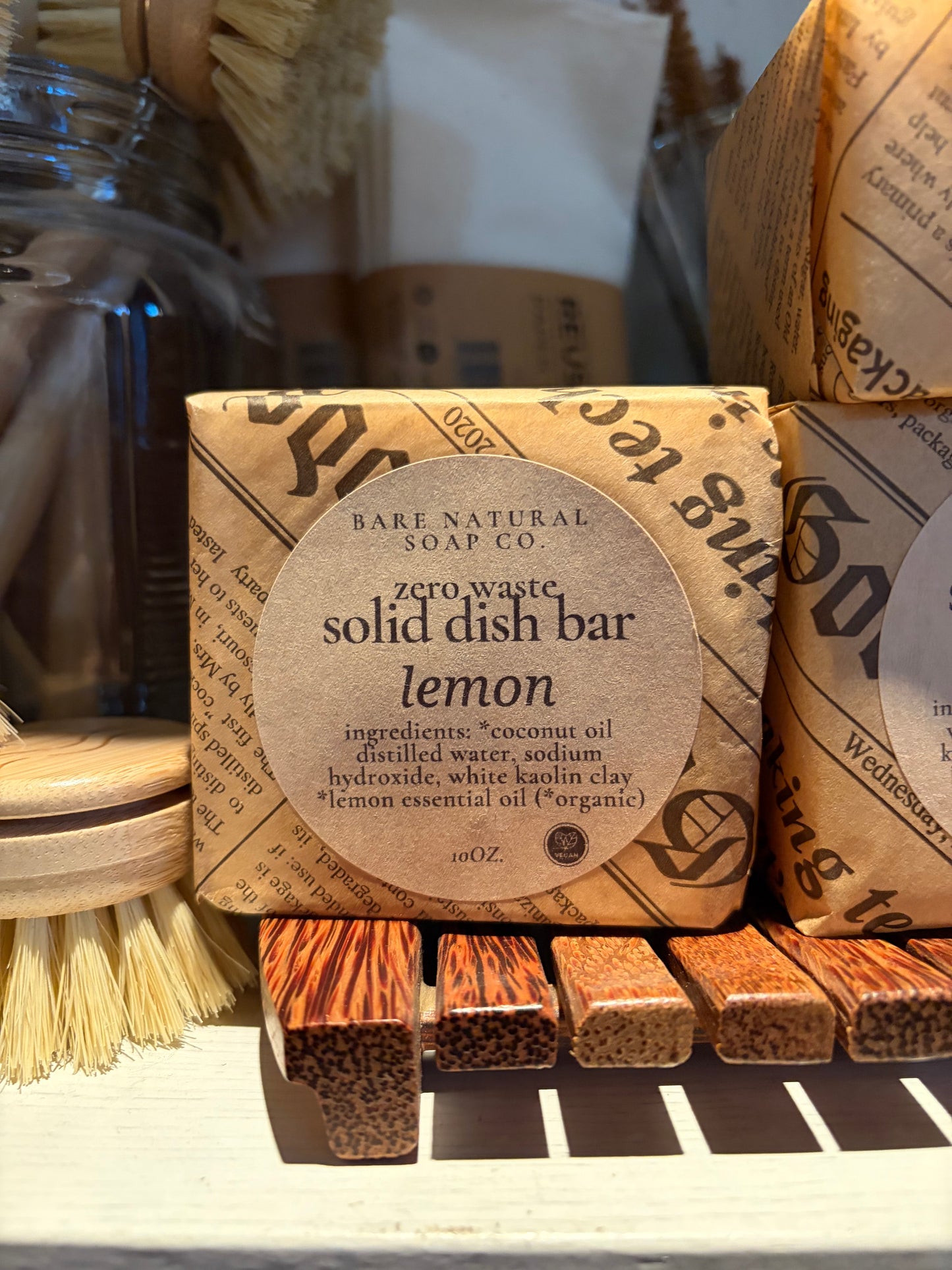 All Natural Solid Dish Bar