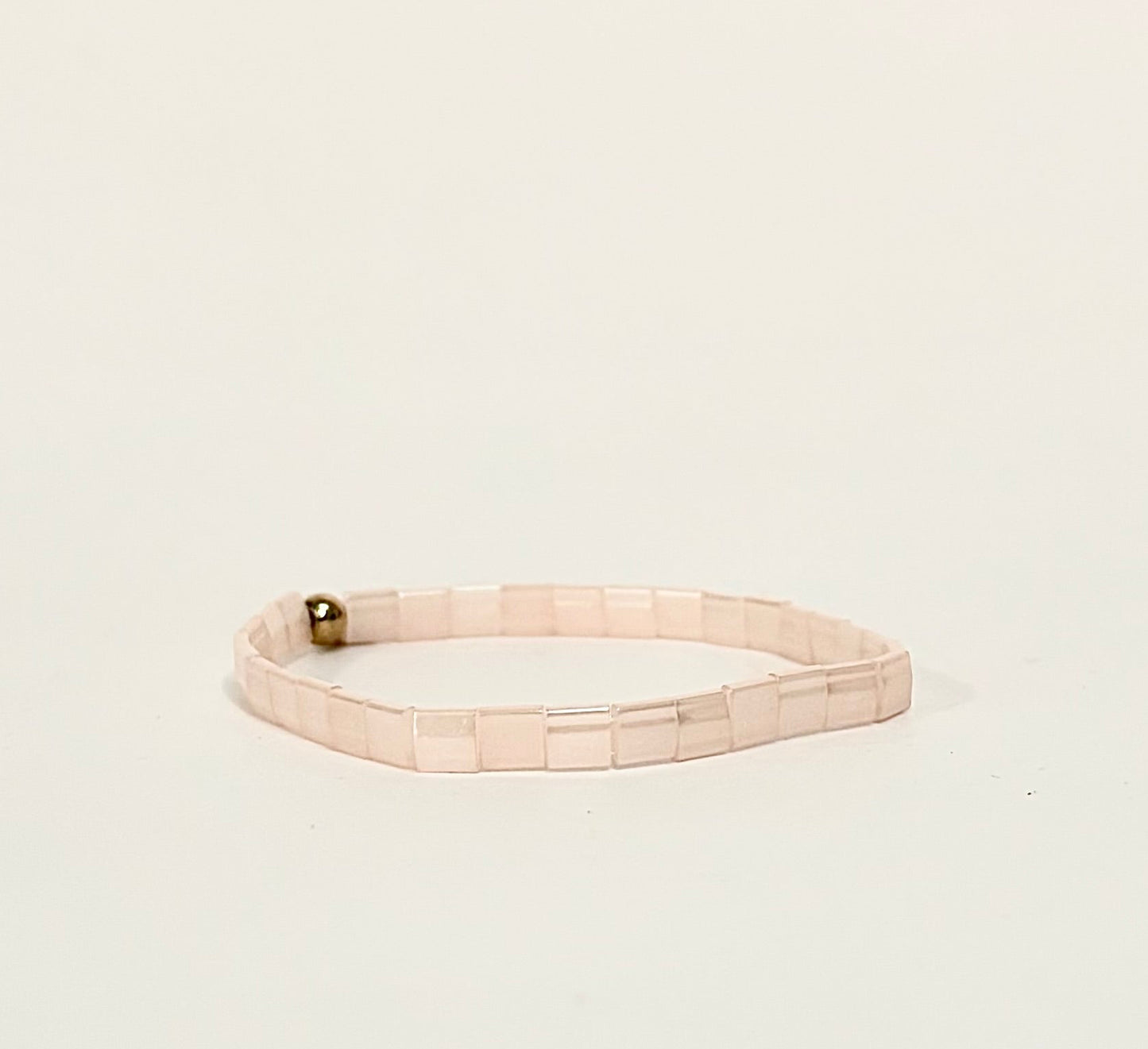 Flat Tila Bead Bracelets