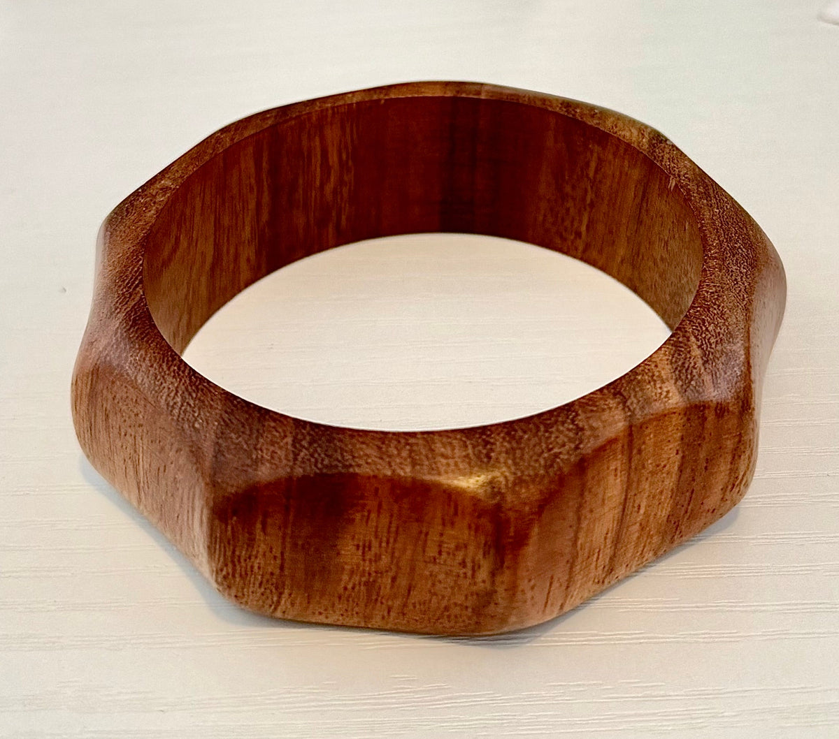 Earth Elements Bangle | 1” Angle Cut