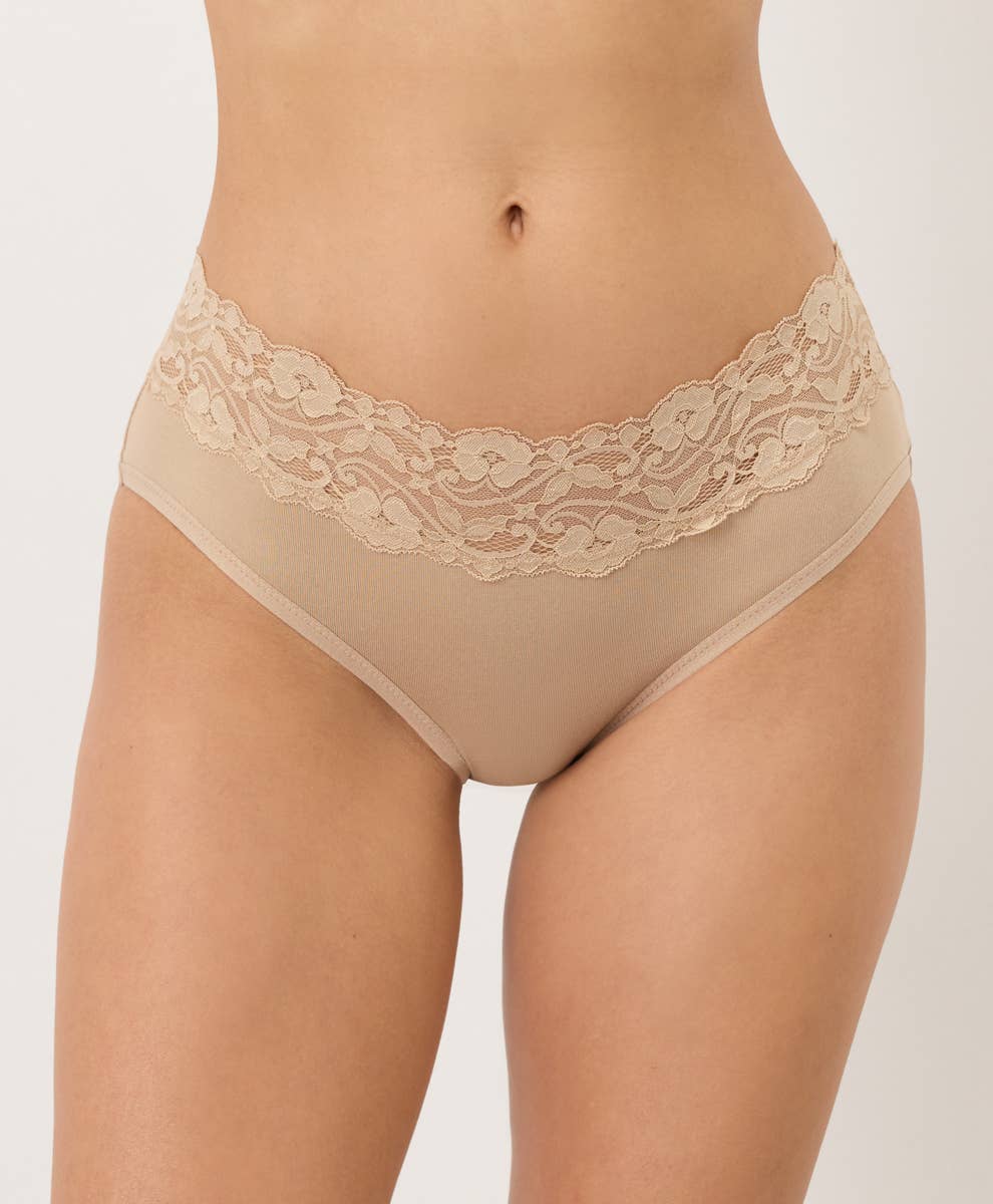 Women's Lace Waist Brief