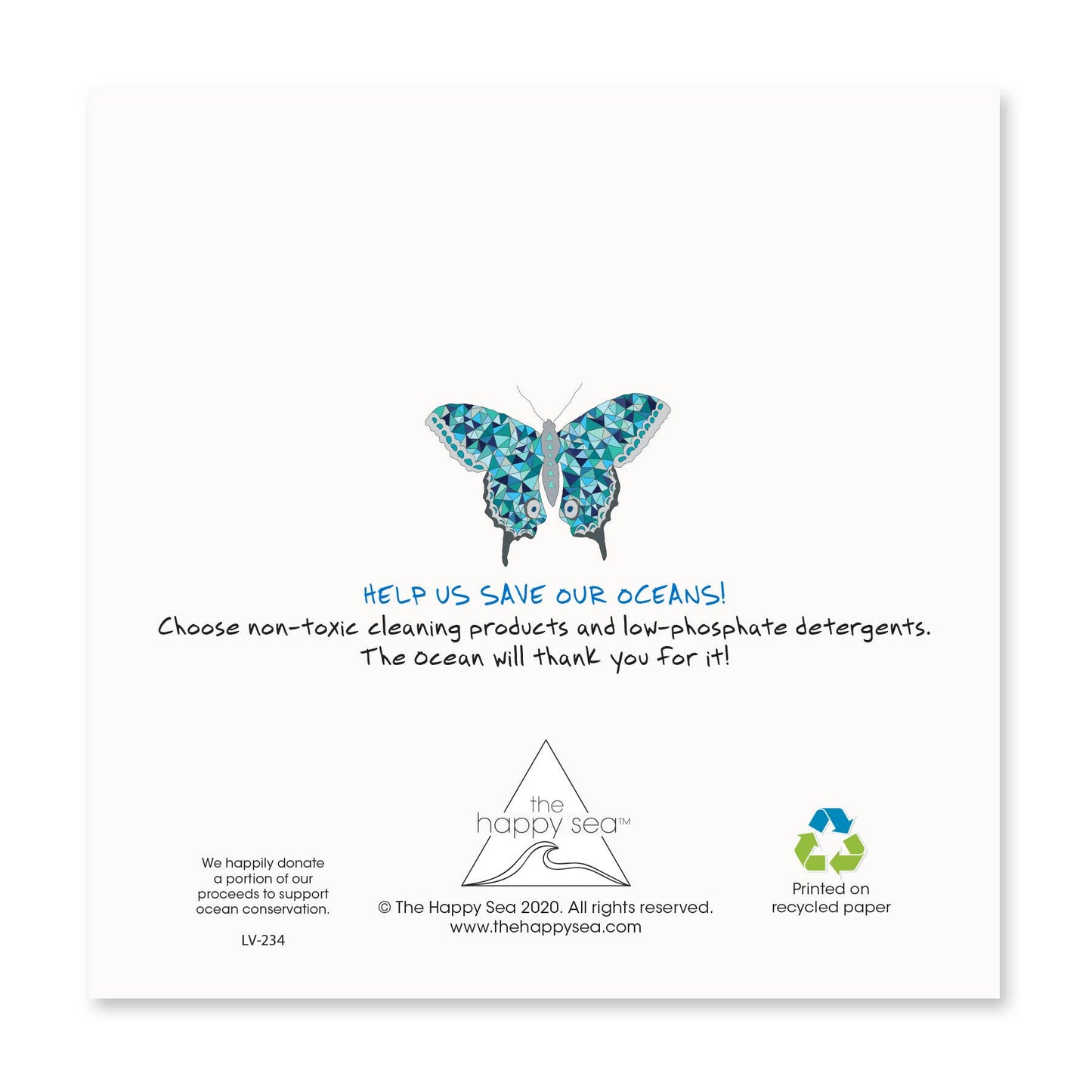 ‘You Give Me Butterflies’ Card