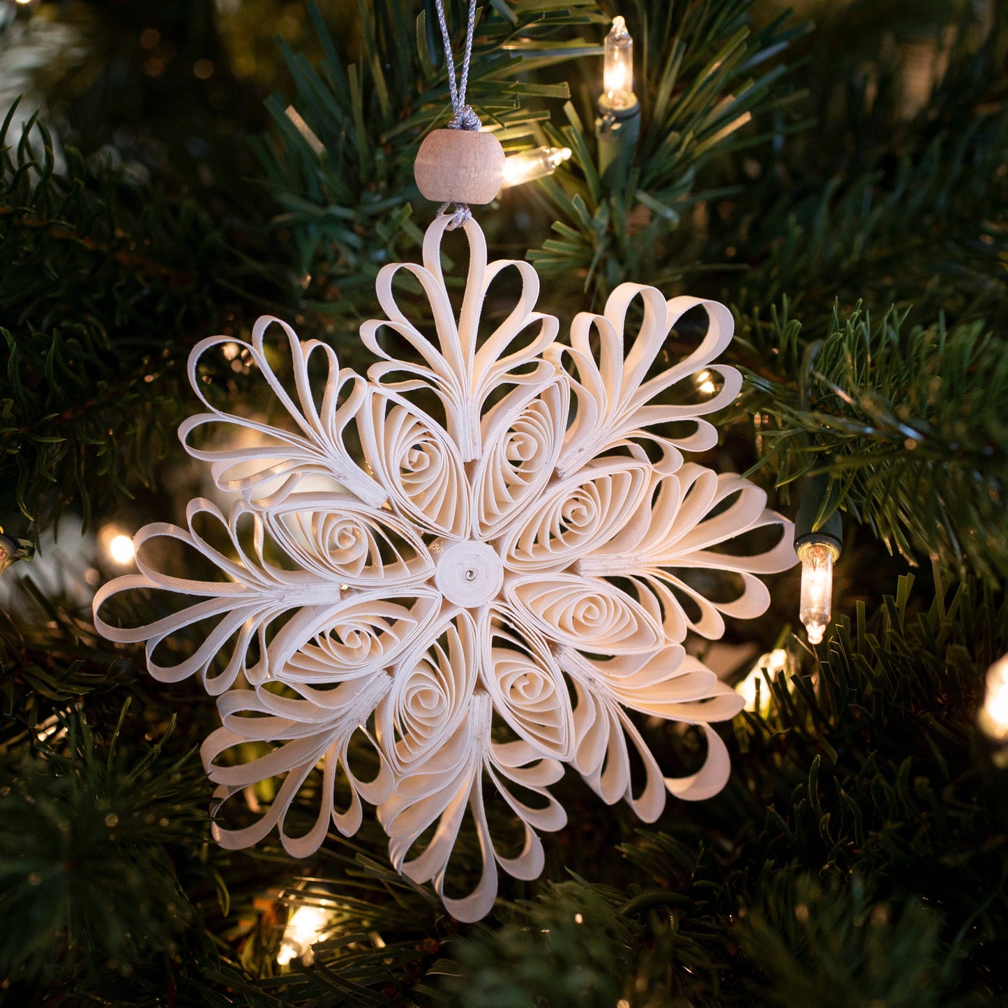 Aspen Snowflake Ornament