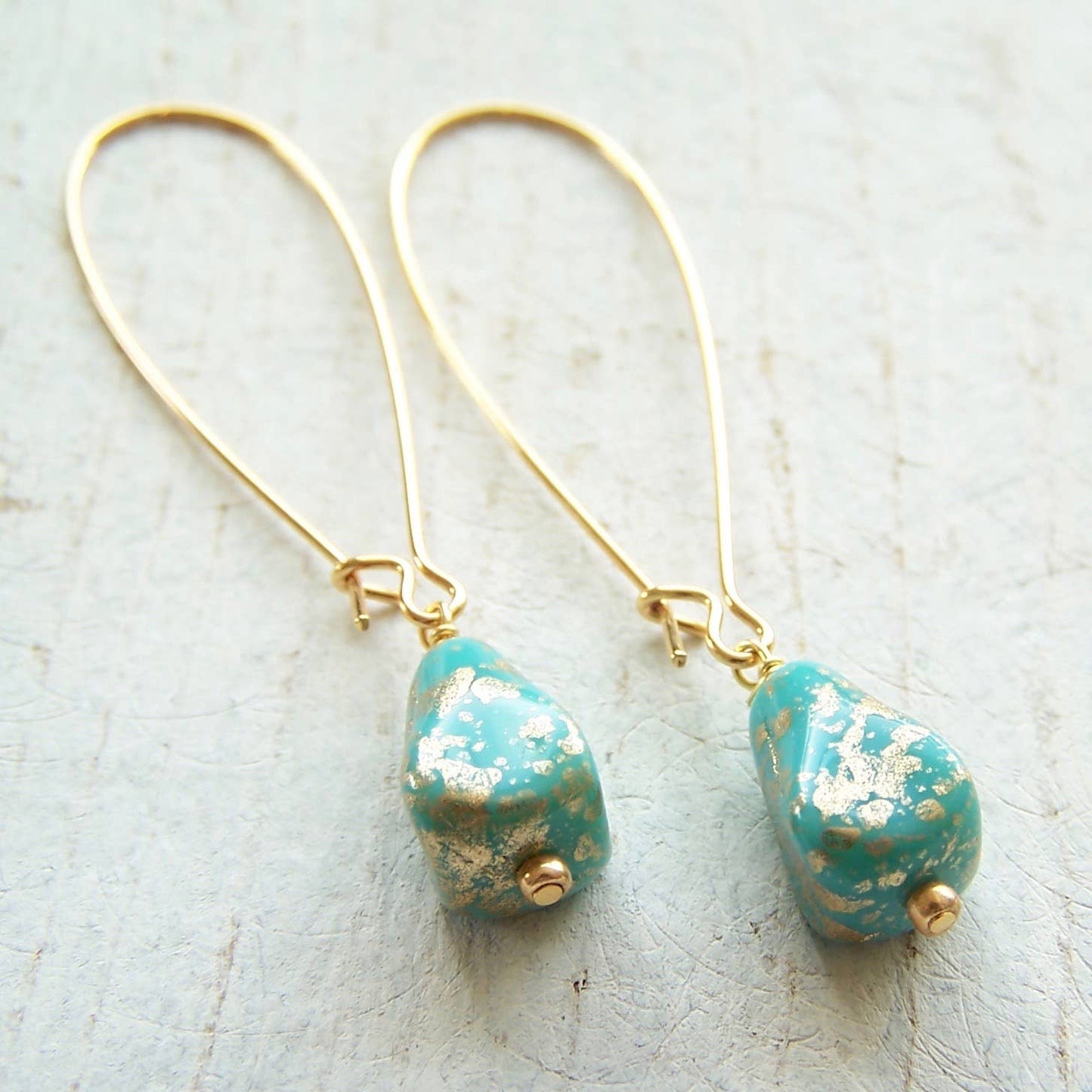 Vallejo Glass Drop Earrings