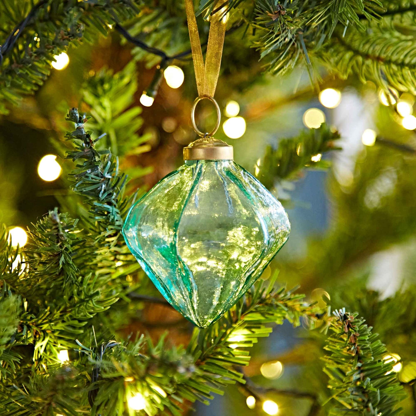 Recycled Glass Baubles - Handmade