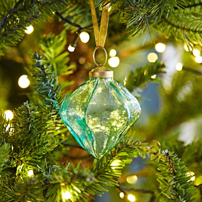 Recycled Glass Holiday Baubles