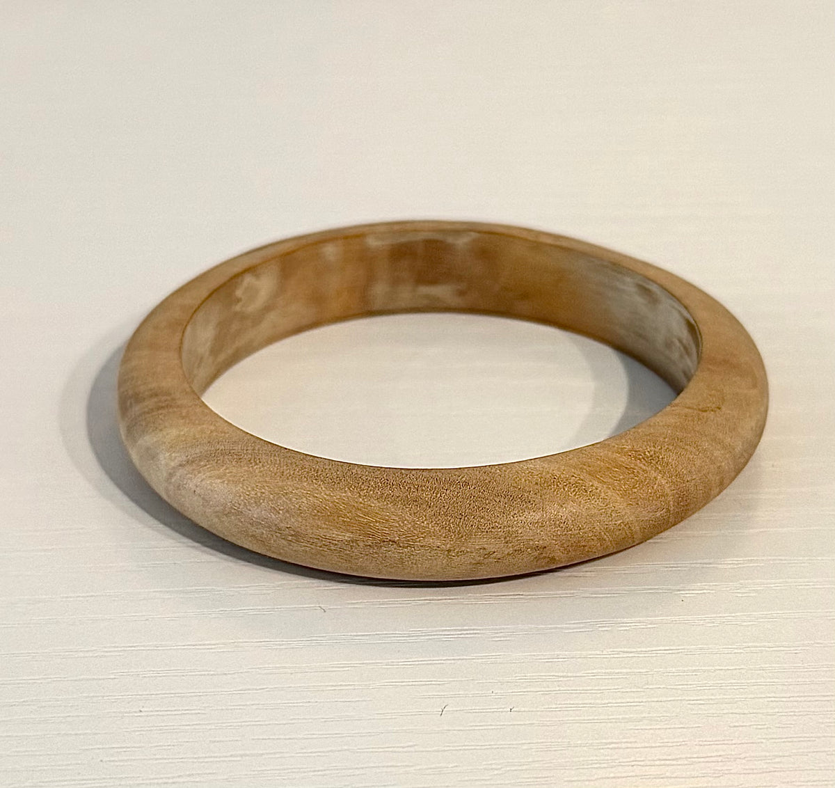 Earth Elements Bangle | .5” Wood