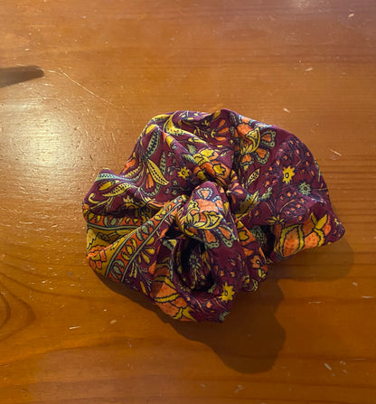 Oversized Silk Hair Scrunchies