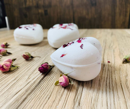 Organic Rose Petal Bath Bomb