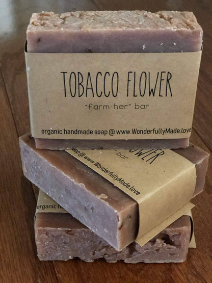 Tobacco Flower Soap Bar