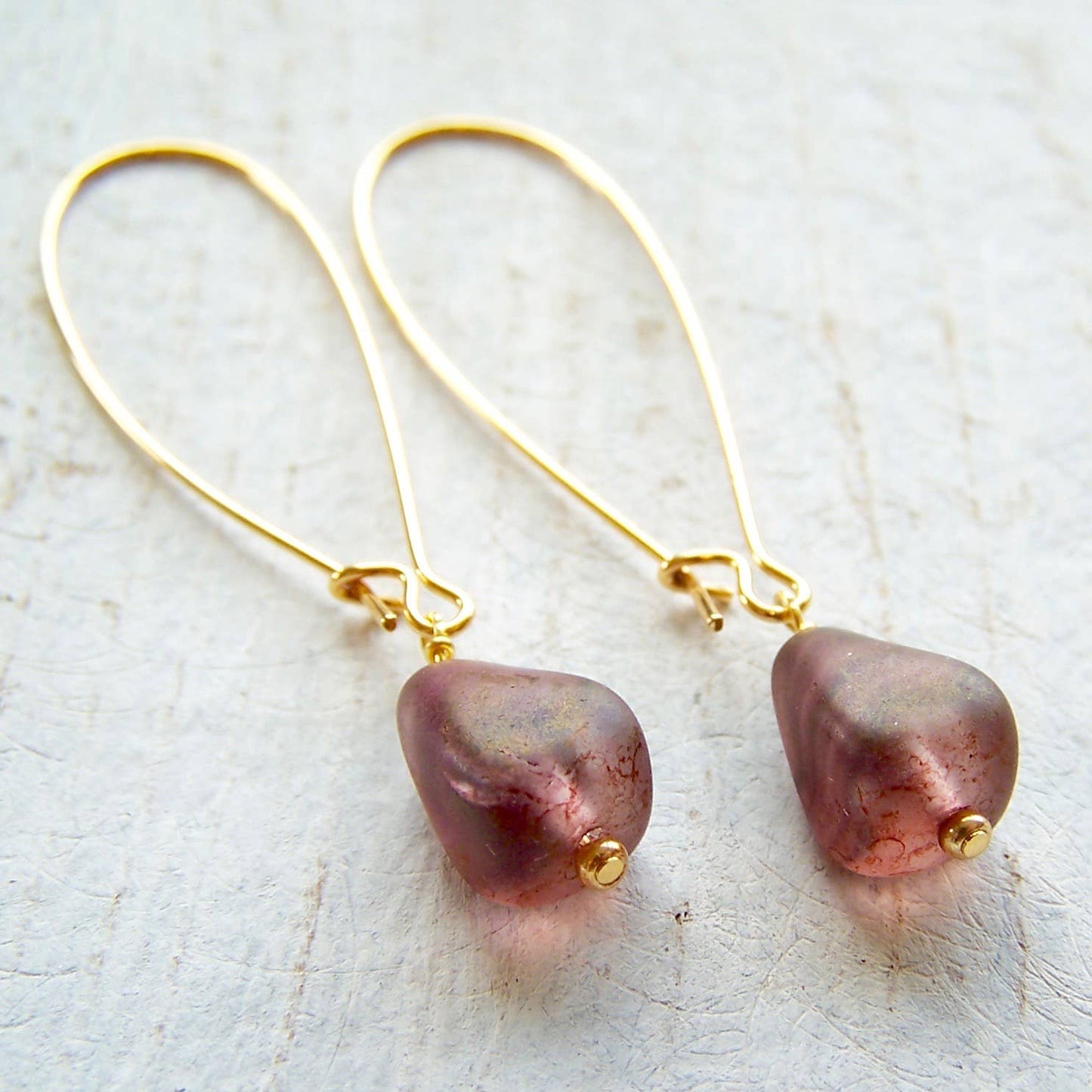 Vallejo Glass Drop Earrings