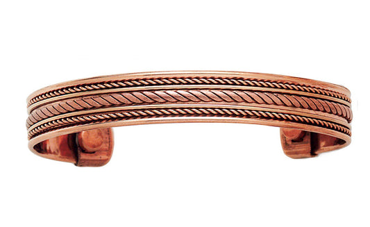 Copper Twist Magnetic Bracelet