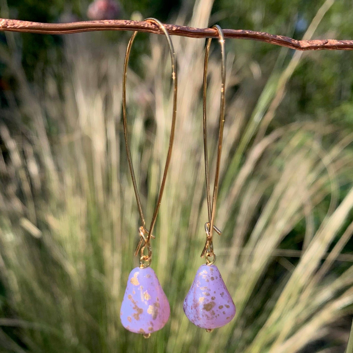 Vallejo Glass Drop Earrings