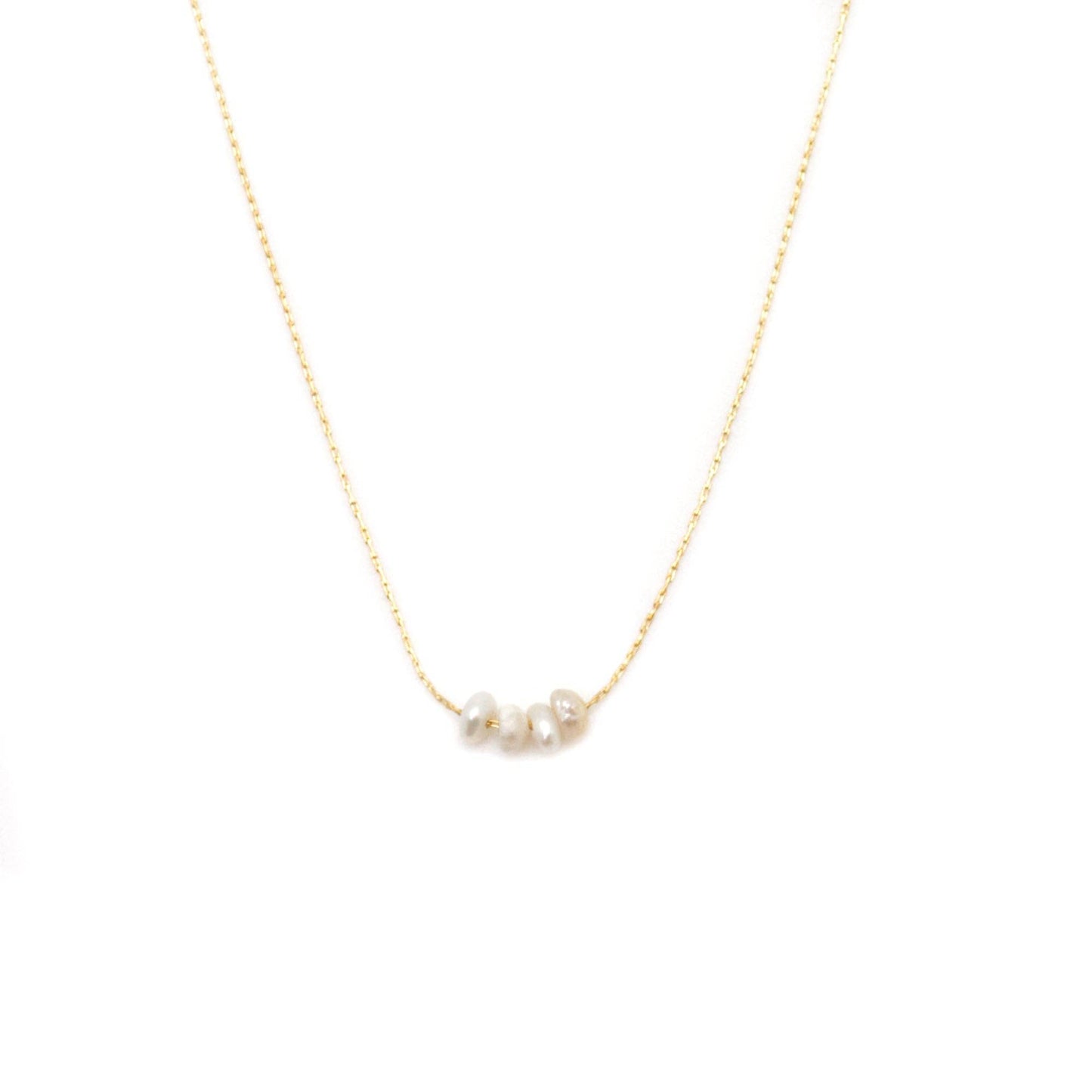 Quattro | Freshwater Pearl Necklace