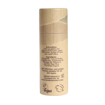 Organic Highlighter Stick - Golden