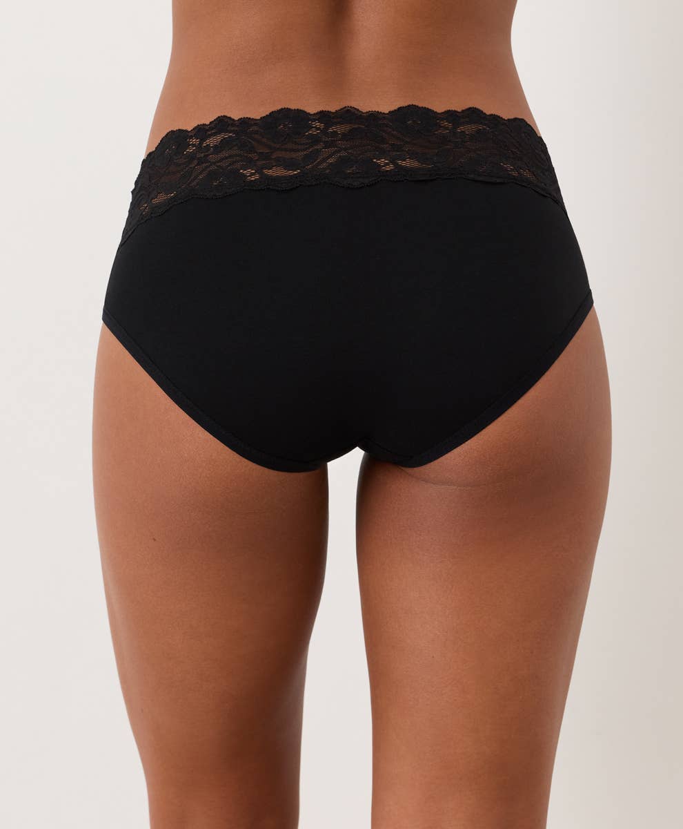 Women's Lace Waist Brief
