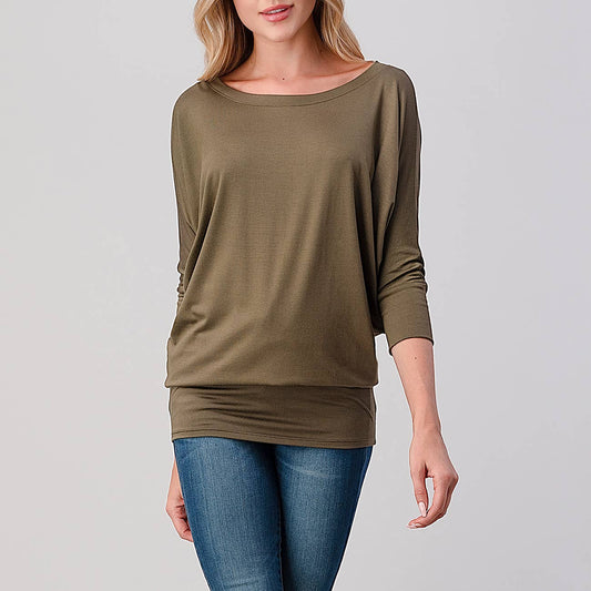 Harlowe Scoopneck Modal Top