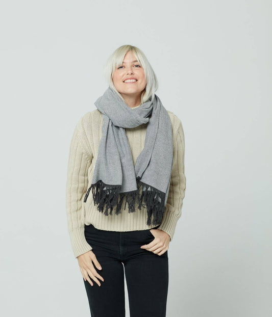 Oversized Warm Cotton Scarf