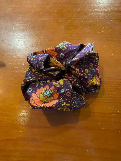 Oversized Silk Hair Scrunchies