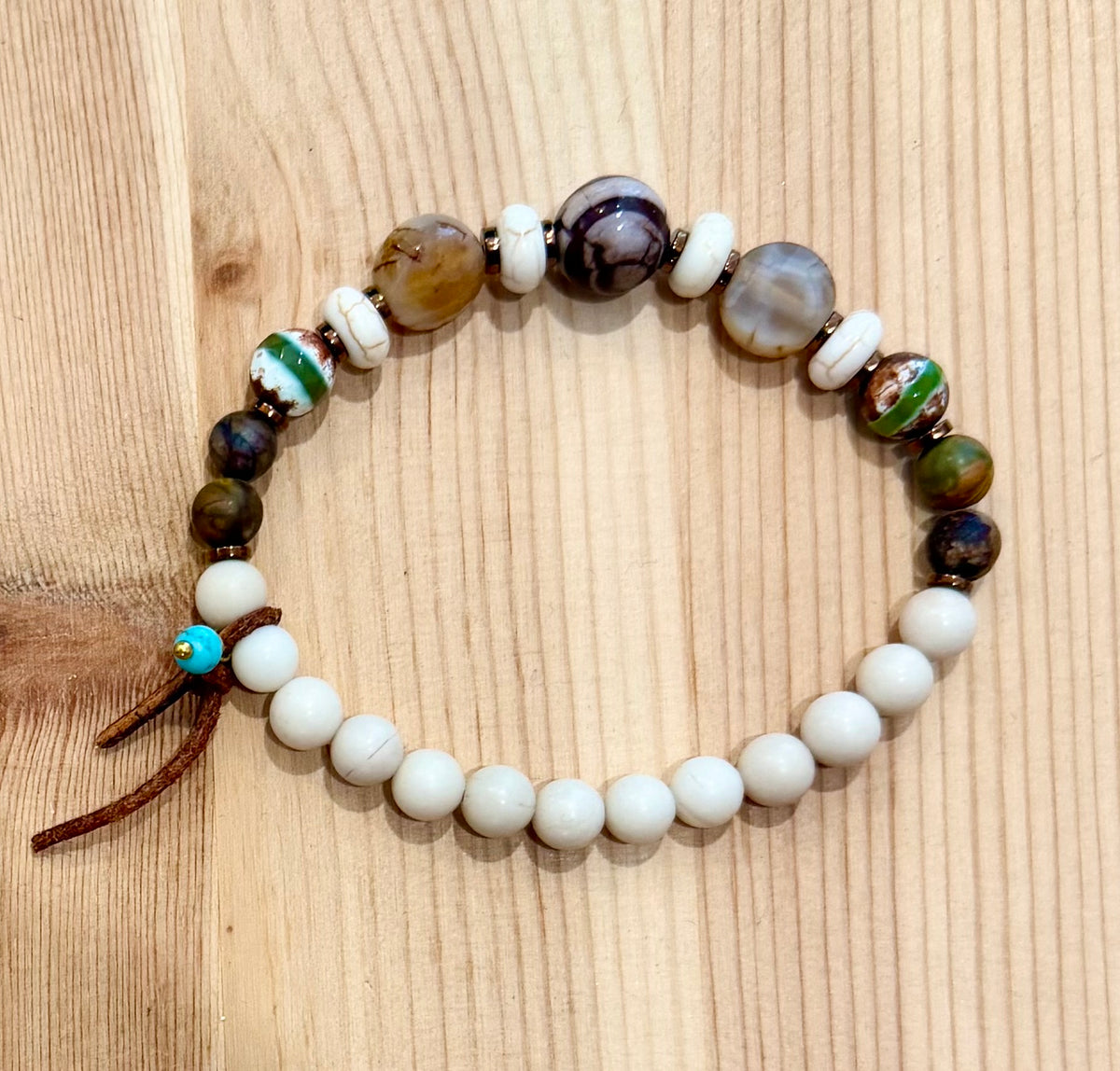 Desert Stone Bracelet Collection | Sunstone, Jasper, Quartz, Agate