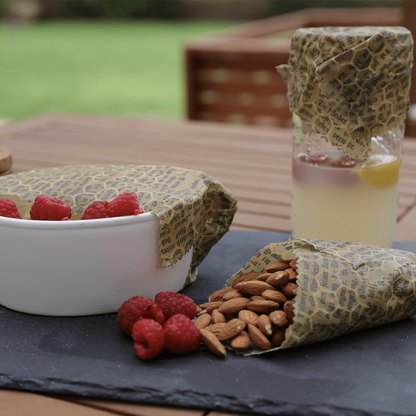 Reusable Organic Beeswax Foodwrap Set
