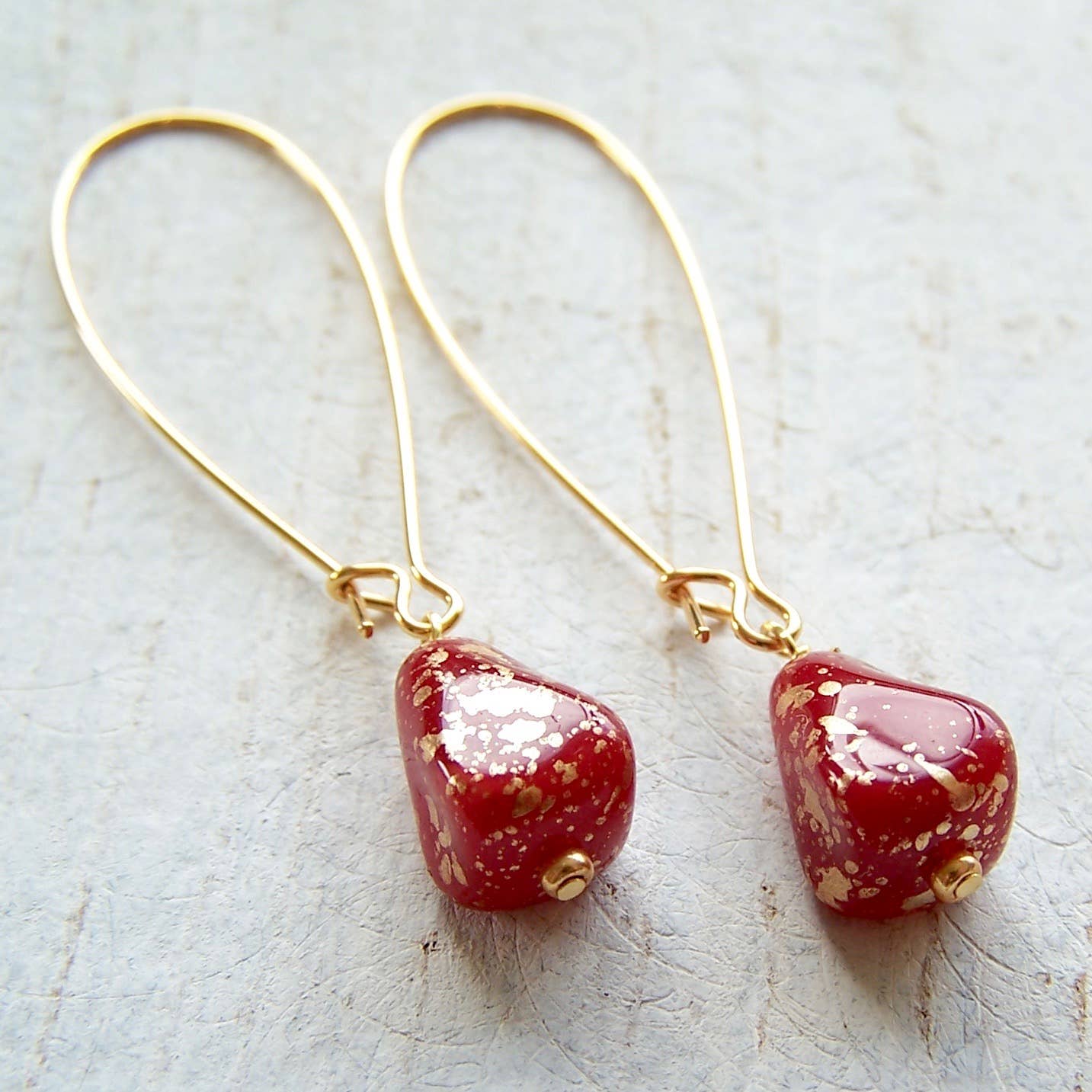 Vallejo Glass Drop Earrings