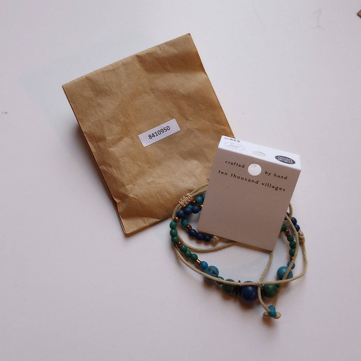 Beaded Tagua Necklace