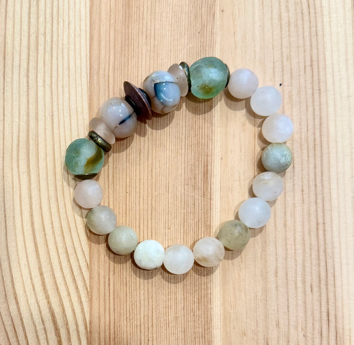 Noe Kai Bracelet Collection | Opal, Moonstone, Quartz, Agate, Pearl