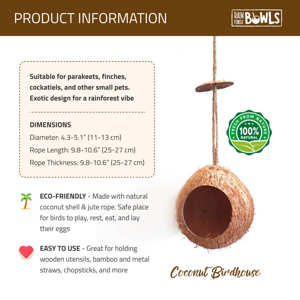Coconut Birdhouse