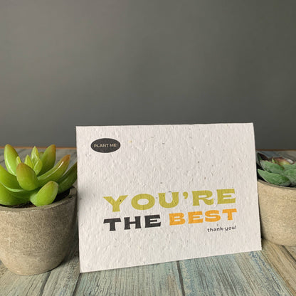 ‘You're the Best’ Card
